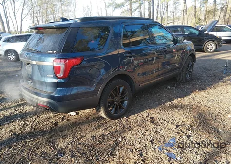 2017 Ford Explorer Xlt z USA, uszkodzony, nr VIN 1FM5K8D81HGB28244